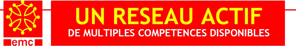 Logo EMC - Un r�seau actif